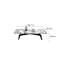 Table basse moderne simple ronde en marbre
