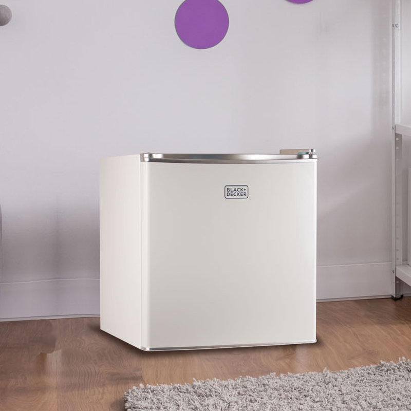 BCRK Series 1.7 cu. ft. Freestanding Mini Fridge with Freezer, White