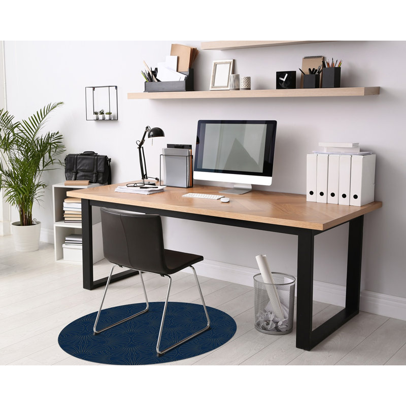 Daddario Hard Floor Straight Round Chair Mat