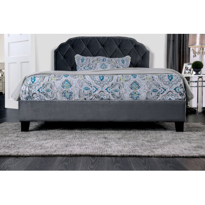 Upholstered Platform Bed