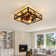 Ceiling Fan With LED Lights And Remote-Square