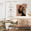 «Black Woman Headscarf», reproduction sur toile-1644668310