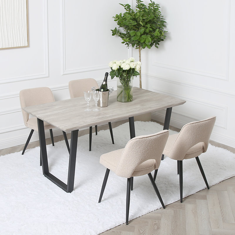Asfand 4 - Person Dining Set