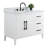 Chambery 42" Single Sink Bathroom Vanity with Engineered Marble Top-94811314-94811307