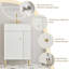Meuble-lavabo compact 21,6 po avec lavabo et rangement en céramique, assemblage requis-1804246825