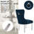 Velvet Tufted Upholstered Parsons Dining Room Chair-107726640