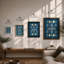 Argyle Pattern Geometric - Framed Print-1140285592-1140285594