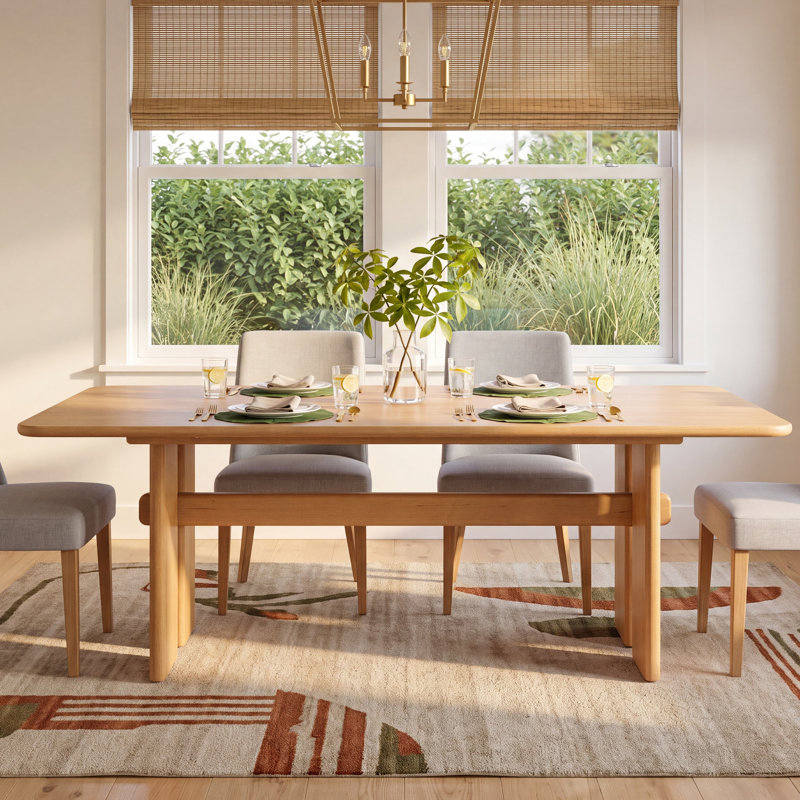 Granita 94" Travertine Dining Table