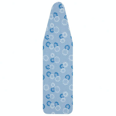Housse et housse de rechange pour planche à repasser, revêtue de silicone et compatible avec les planches standards