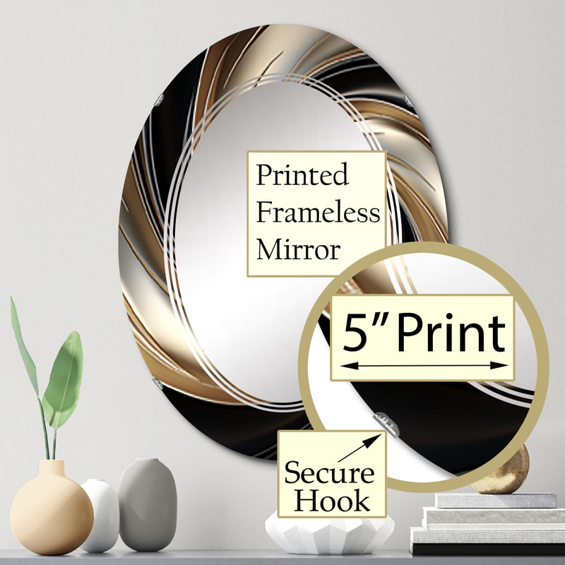 Miroir mural Colefax, 30 po x 20 po