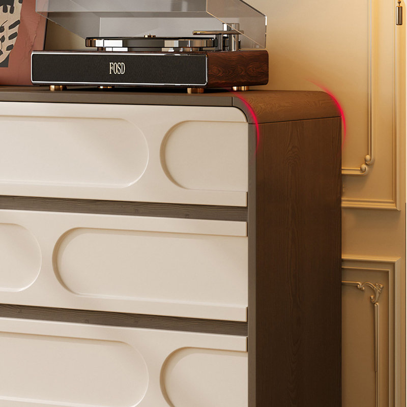 meuble de rangement à tiroirs de style moderne minimaliste, 37.01" H x 64.17" W x 11.81" D