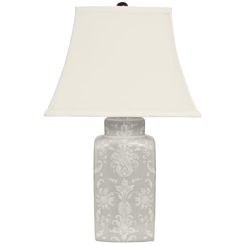Victorian Lace Porcelain Lamp