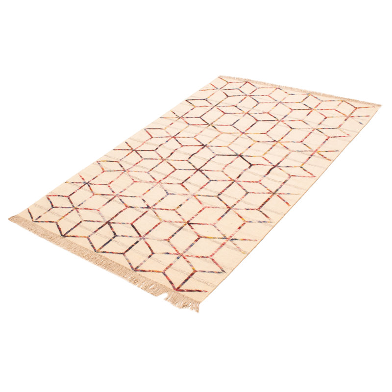 Tapis rectangulaire nouvel âge en laine 5 pi 1 po x 8 pi One-of-a-Kind