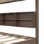 Lit superposé grand sur grand avec armoires de rangement, lit superposé avec 2 prises de courant standard et 2 ports USB-463443505