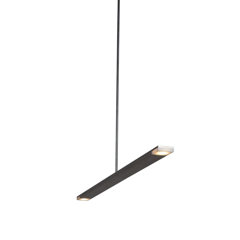Virga 1 - Light LED Unique/Statement Pendant, Black Anodized, 3500K