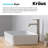 Ceramic Rectangular Vessel Bathroom Sink with Faucet-3955024