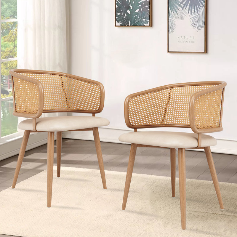 43cm H Low Back Armchair in Brown