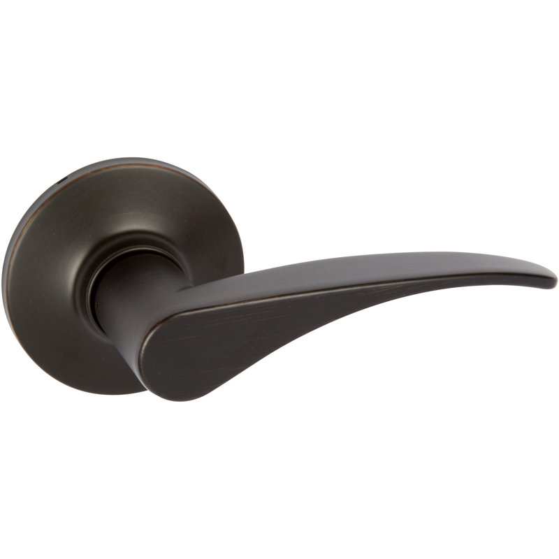 Dayton Single Dummy Door Lever, Chrome, Right