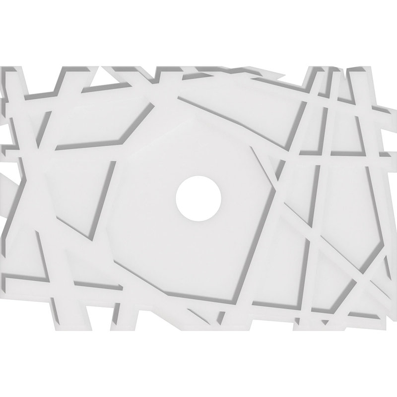 Diamètre intérieur 3 po Novo, H 17,375 po x l 26 po x P 1 po