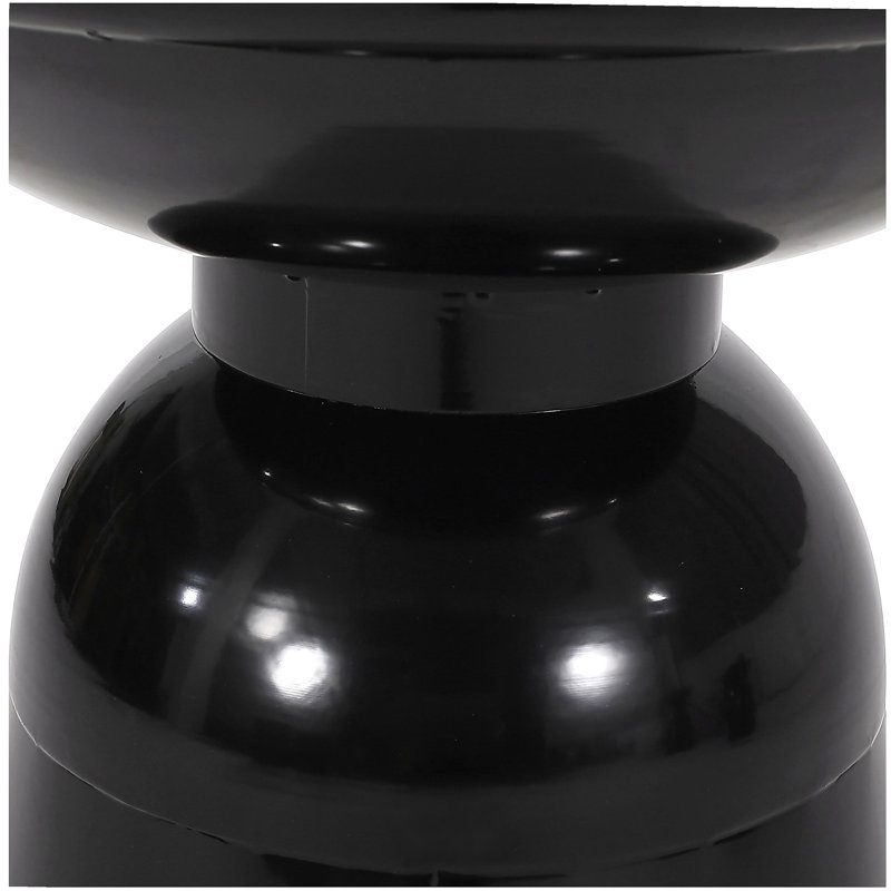 Metal edge table, set of 2, Black