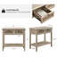 Console en bois massif Ambreal
