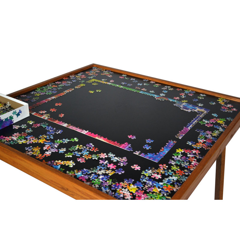 Table 35 "Domino et Mahjong en chêne rouge, Bois fruitier / noyer