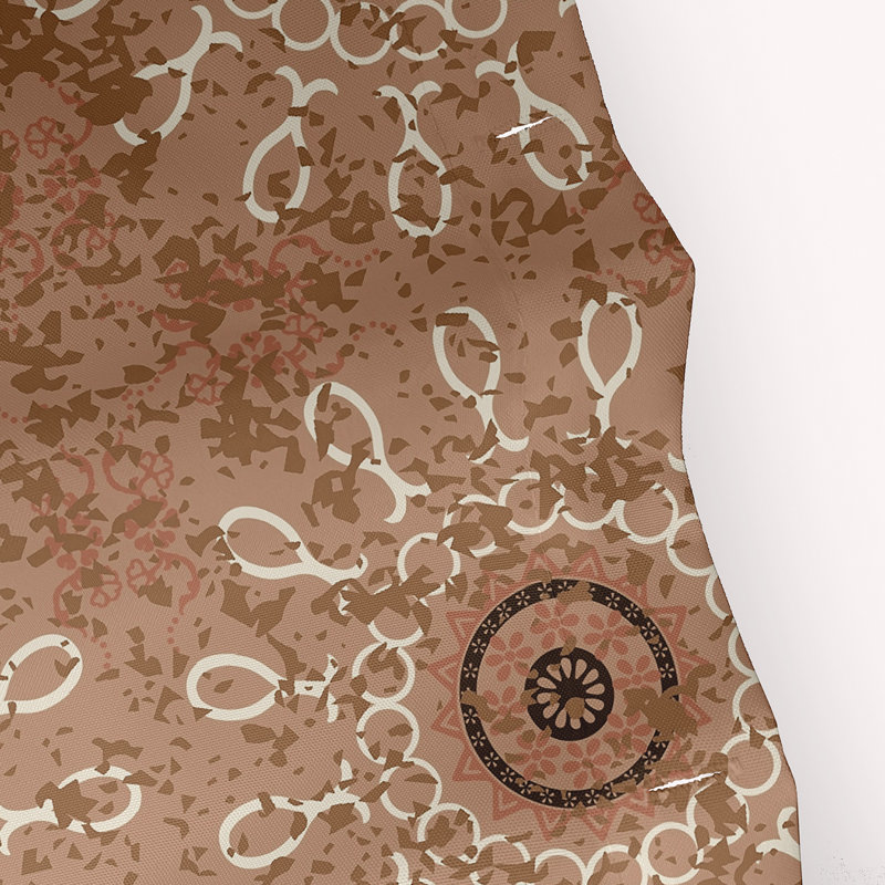 Rideau de douche Harrel, Taupe