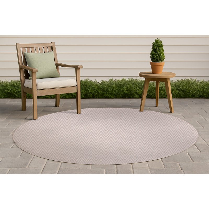 Tapis d'extérieur antidérapant Chevy Champ, Rond 5 pi