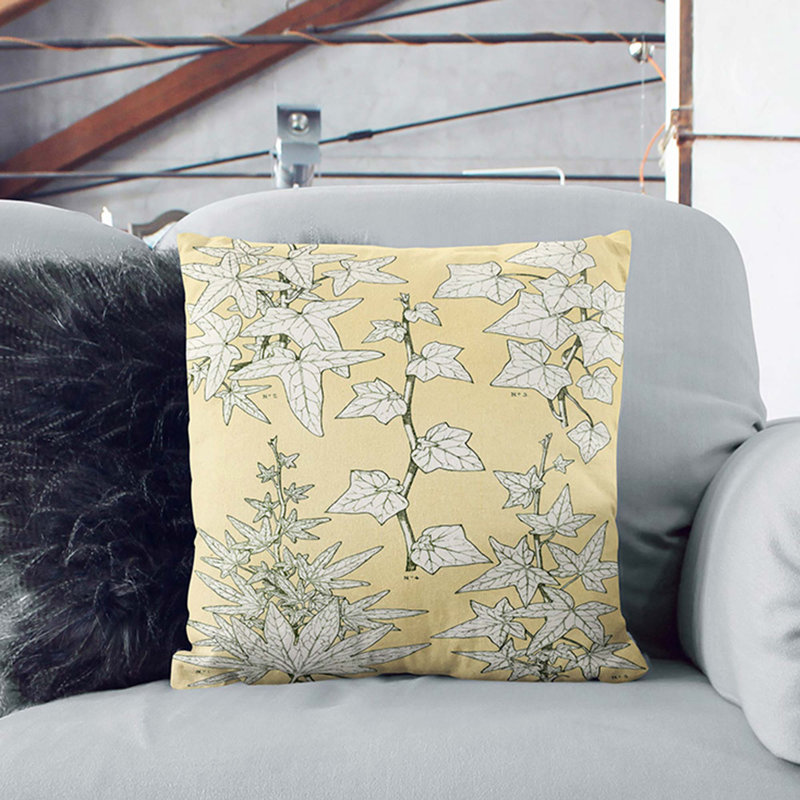 Square Cushion, 55cm H x 55cm W x 20cm D, Black