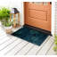 Non-Slip Floral Outdoor Doormat