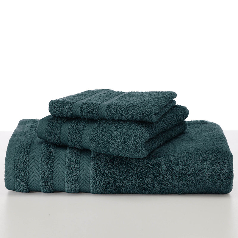 Drap 100% coton de qualité égyptienne Martex, Bleu pacifique foncé