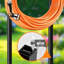 Support de boyau d'arrosage pour jardin