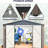 Brown Metal Storage Shed 10' X 10', With Lockable Door & Ventilation For Backyard Patio Garden Vents, Garden, Backyard,-125090450