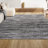 Bonnyrigg Loom Modern Strie' Black/Gray Rug-2010968231