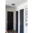 Jean-Philippe 2 Light Square Black Flush Mount-1976606642
