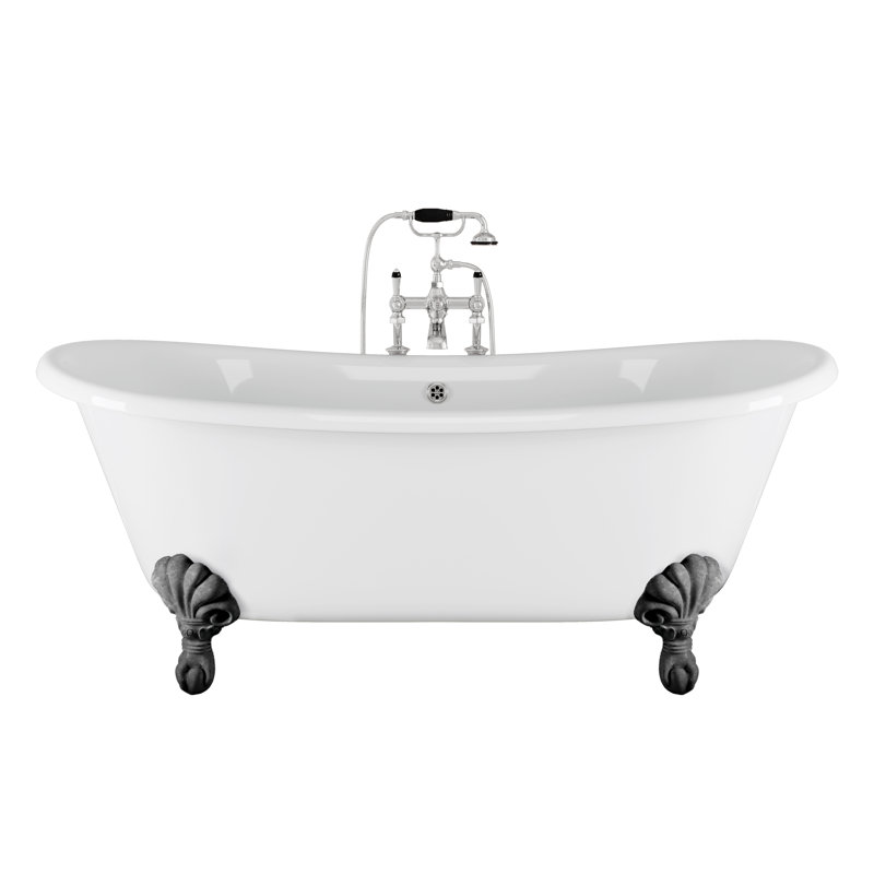 Admiral 172 Eagle Bathtub, Natural Aluminum