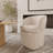 Faux Leather Swivel Dining Chair-1587286388