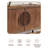 Simple Zen Solid Wood Accent Cabinet