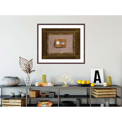 Tuyauterie et feuille de musique par Pablo Picasso - Impression giclée sur cadre