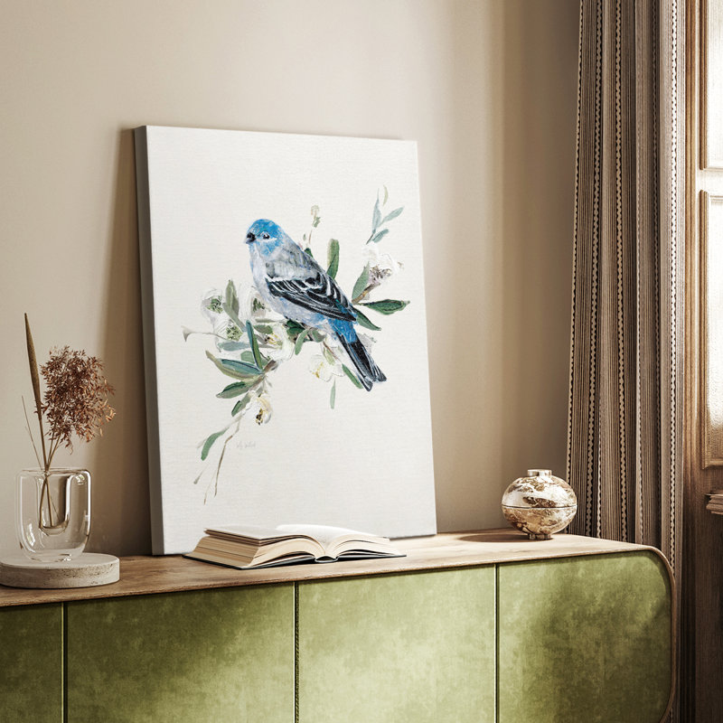 Bluebird Happy II - galerie sur mesure, H 36 po x l 24 po