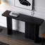 Console moderne de style minimaliste noir