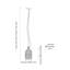 Bellamy 1 - Light Silver Pendant