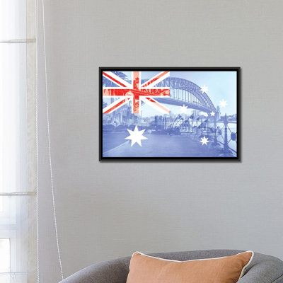 The Harbour City - Sydney - New South Wales par 5by5collective - Impression sur toile tendue sur châssis