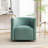 Occie Velvet Swivel Barrel Chair-566511851