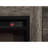 Iris 70"W Gray Walnut Finish TV Stand Console With Fireplace And Heater