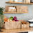 Wicker Baskets 2 Pack Handmade Big Wicker Storage Basket With Handles, Natural Water Hyacinth Wicker Baskets For Storage Shelves Organizing, Rectangle Wicker Basket