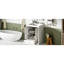 Meuble-lavabo moderne 24 po, lavabo en céramique inclus, bois massif, tiroir polyvalent, armoire fonctionnelle avec tiroirs
