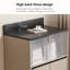 Independent Cabinet With Louvred Glass Chests