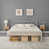 White + King Size