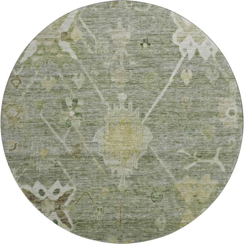 Tapis de qualité supérieure lavable à la machine Mayfield Global, Mauve, 8 pi x 10 pi
